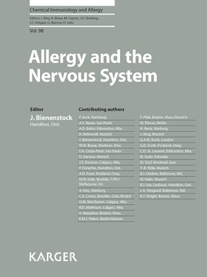 cover image of Allergy and the Nervous System